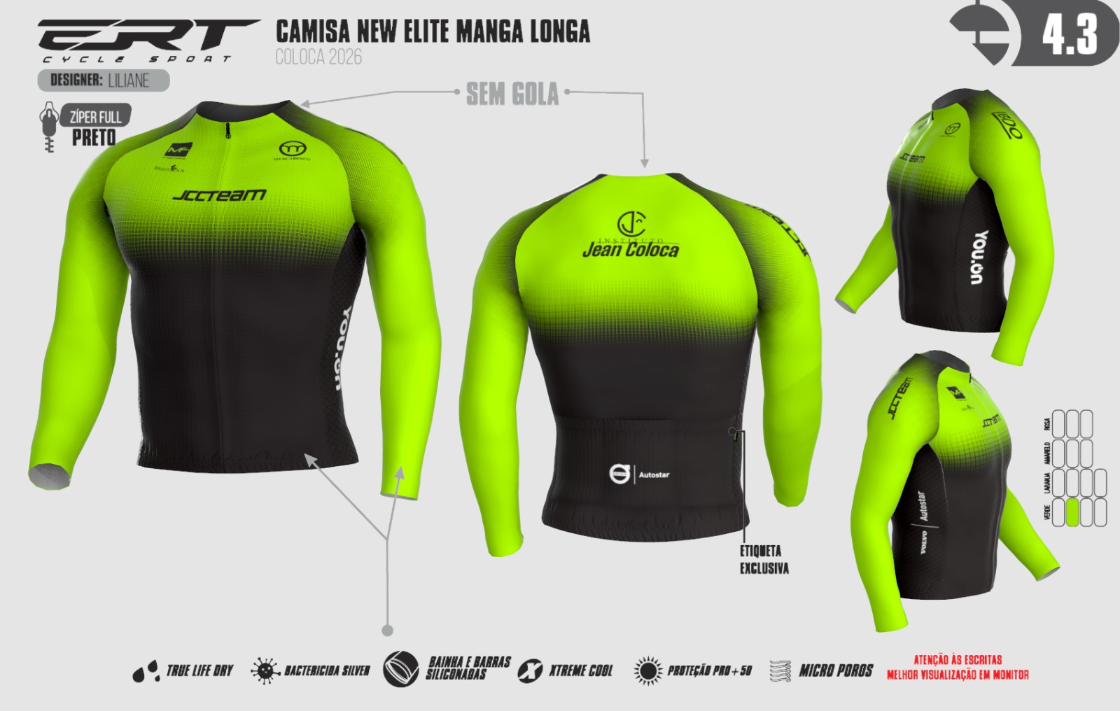 New Elite Manga Longa