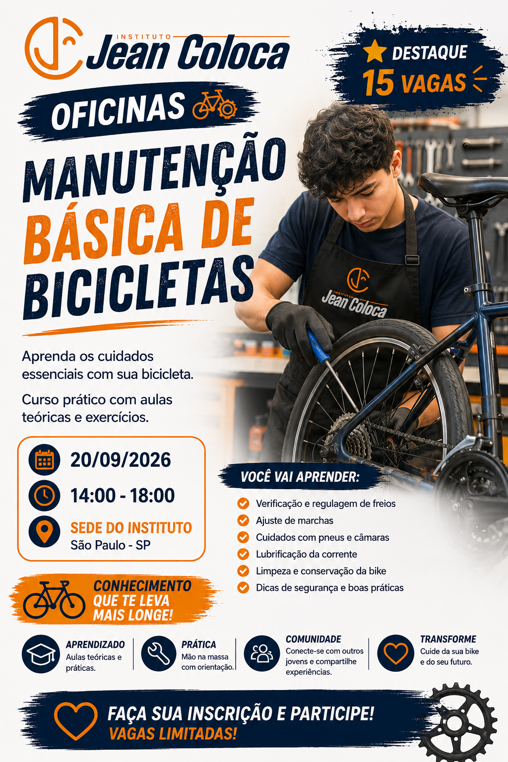Manutenção Básica de Bicicletas