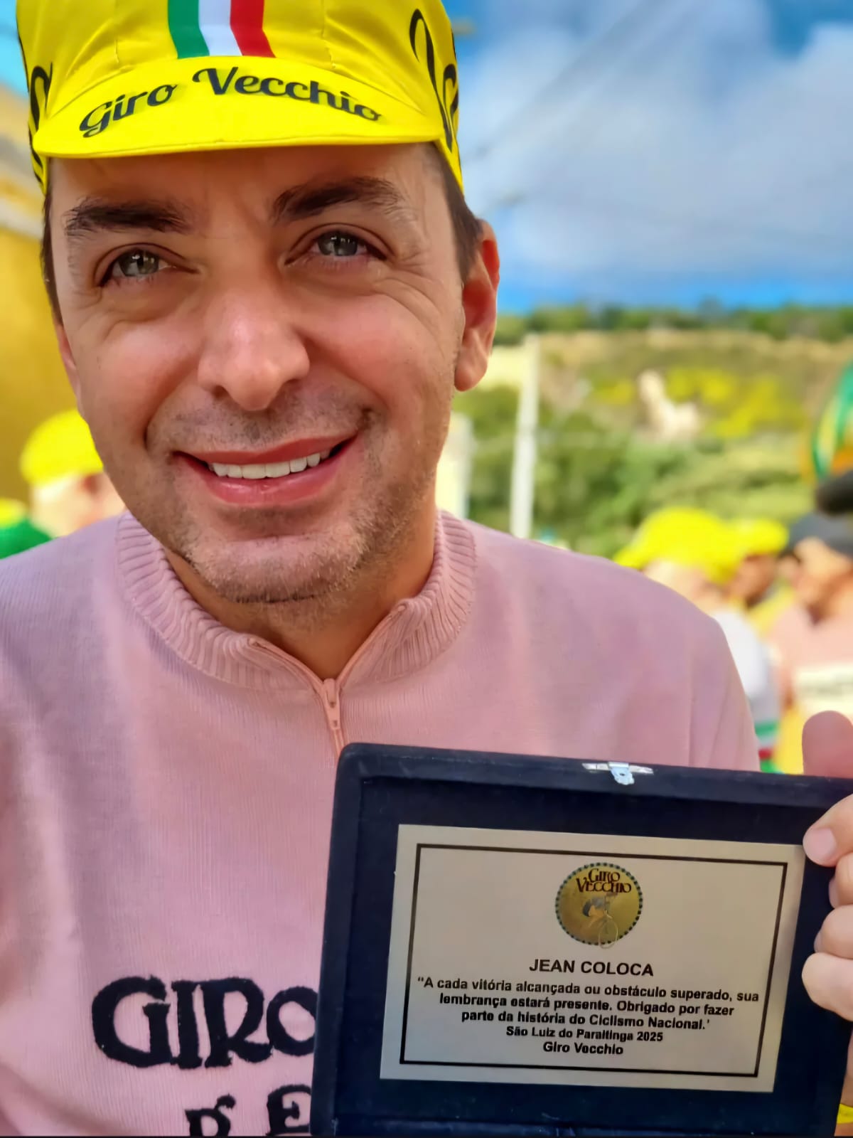 Homenagem no Giro Vecchio - ATLETA DO ANO - 2000